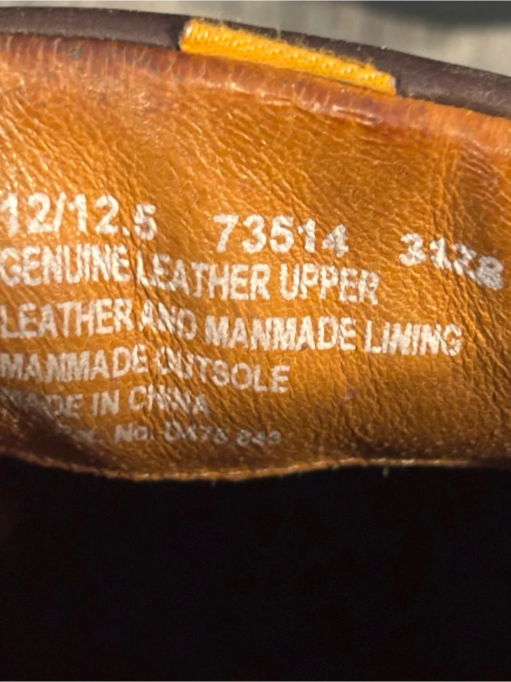 Timberland Brown Leather Slip On Loafers Sz 12-12.5 Smart Comfort System 73514